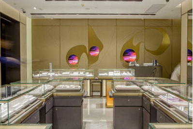 如何设计一个珠宝店【华体会入口装饰】